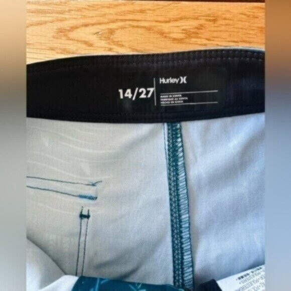 BUNDLE of 4! New Hurley Board Shorts Volcom Swim trunks Quicksilver Boys sz 14 - Picture 5 of 16